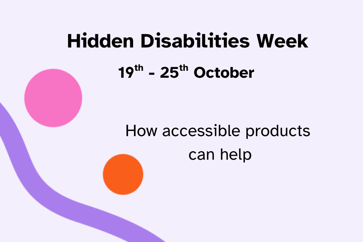 Hidden Disabilities Week is from 19th to 25th October